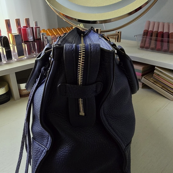 Rebecca Minkoff regan royal blue satchel - Picture 7 of 13